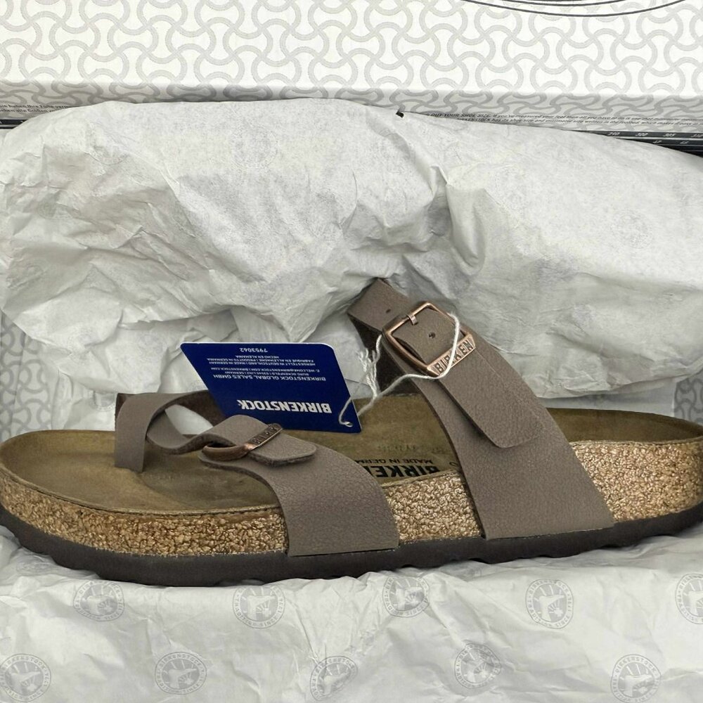 Share BIRKENSTOCK Women's Mayari Sandal Moch US Regular Fit - Picture 4 of 6